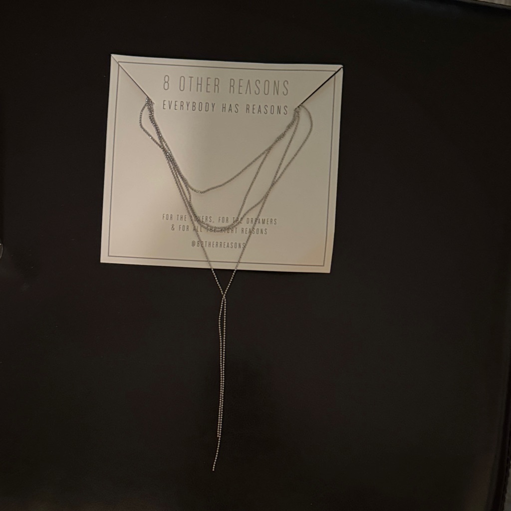 8 Other Reasons Silver Chain Accessory 12$